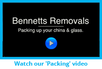 Bennetts Removals ~ Packing Video